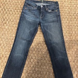 7 for All Mankind Jeans- Straight Leg